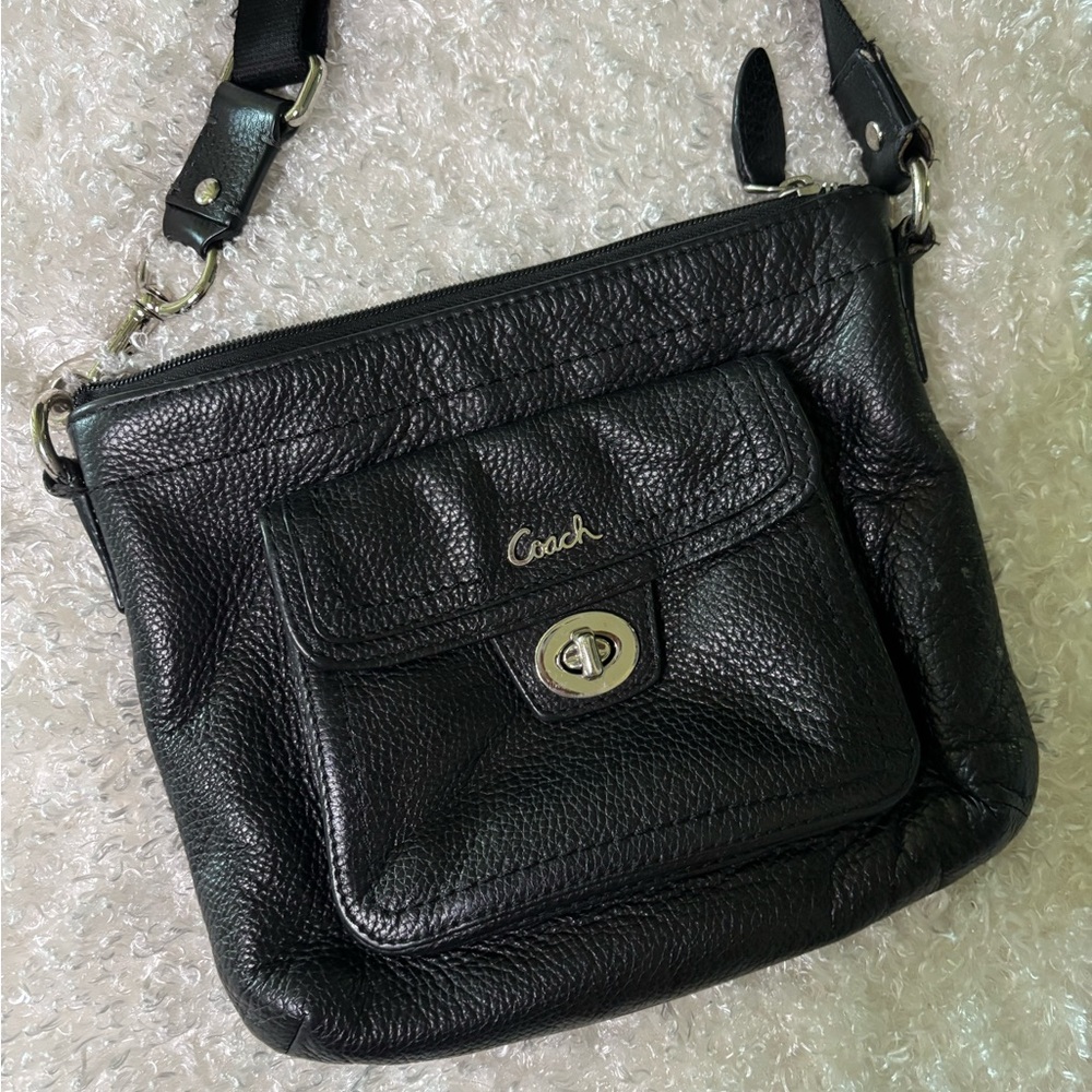 Black Coach Penelope Crossbody